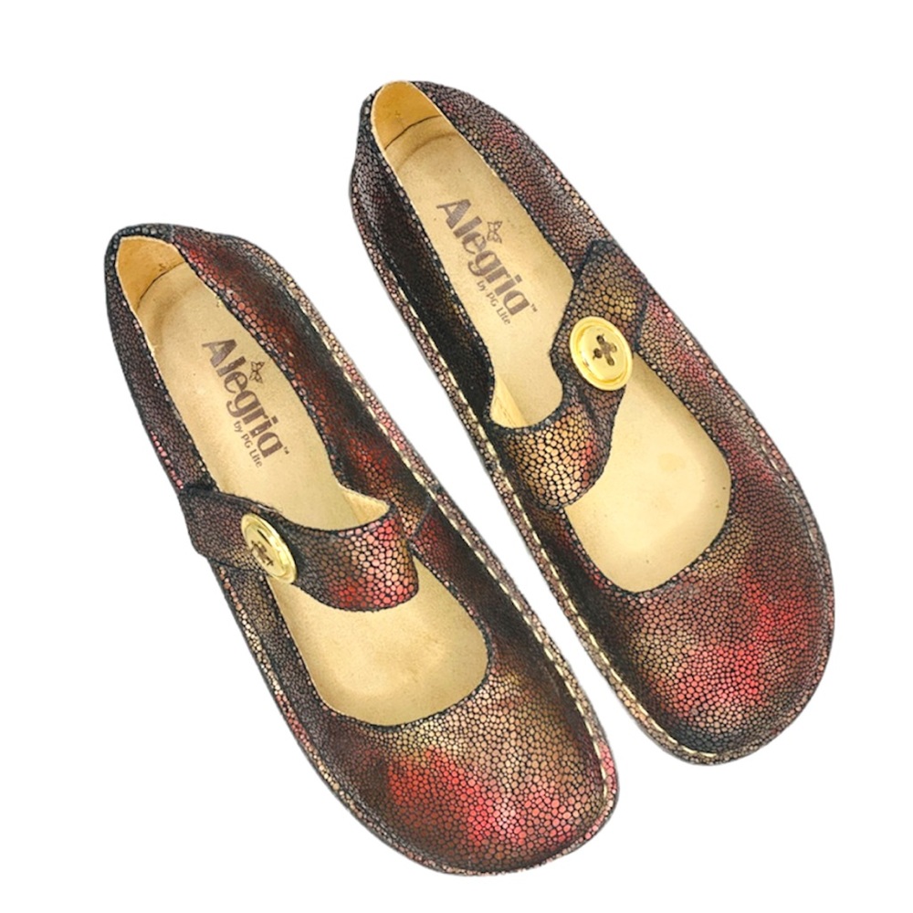 Alegria Mary-Jane Style Shoes PAL-232 Size 39.